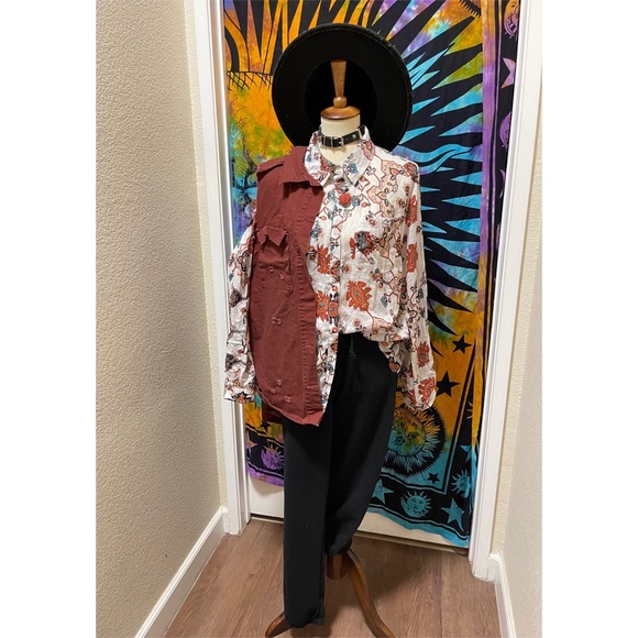 π Lovely boho button shirt - Picture 10 of 10